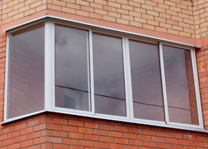 Холодное остекление балкона (лоджии) алюминиевым профилем